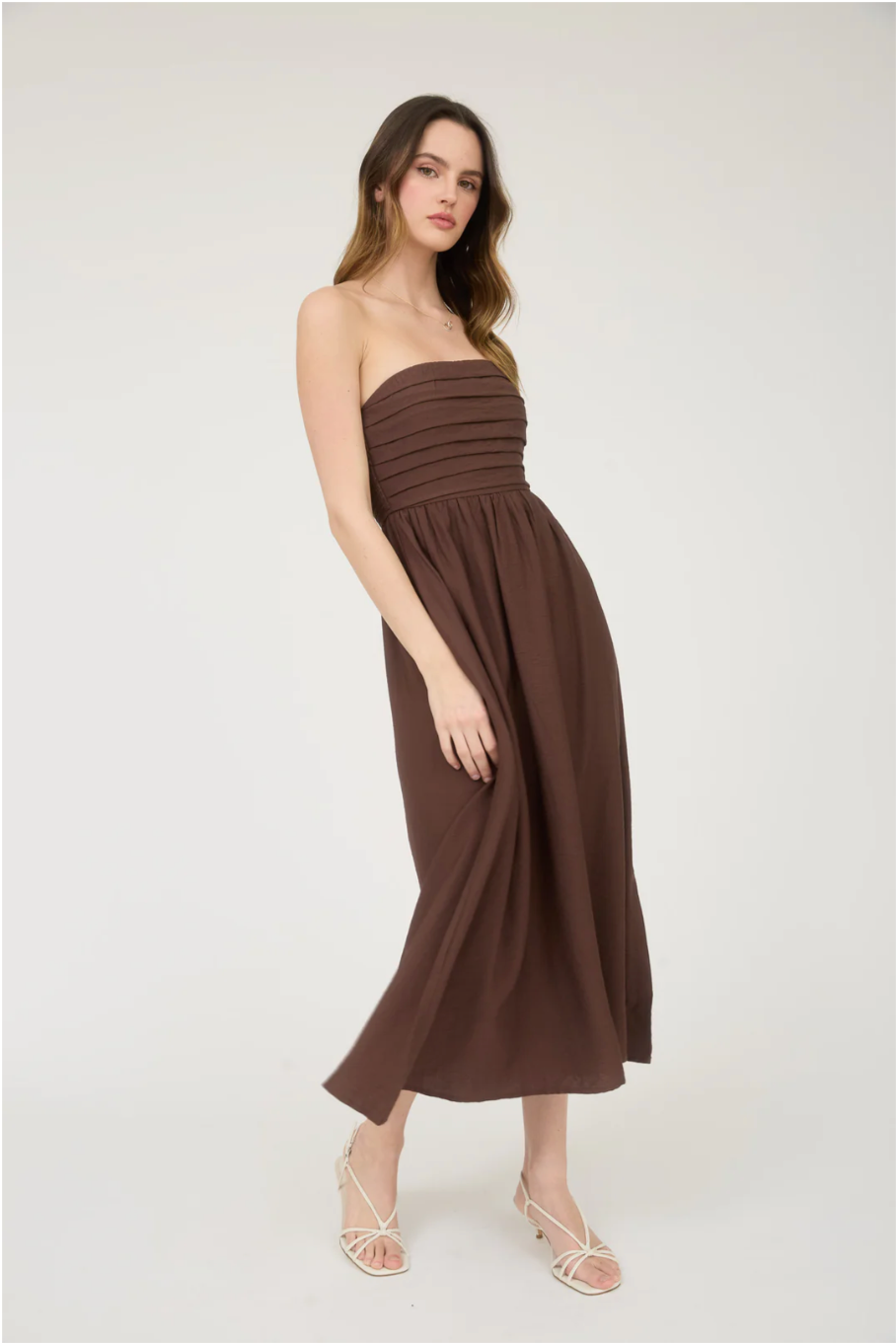 VESTIDO ELKE CAFE