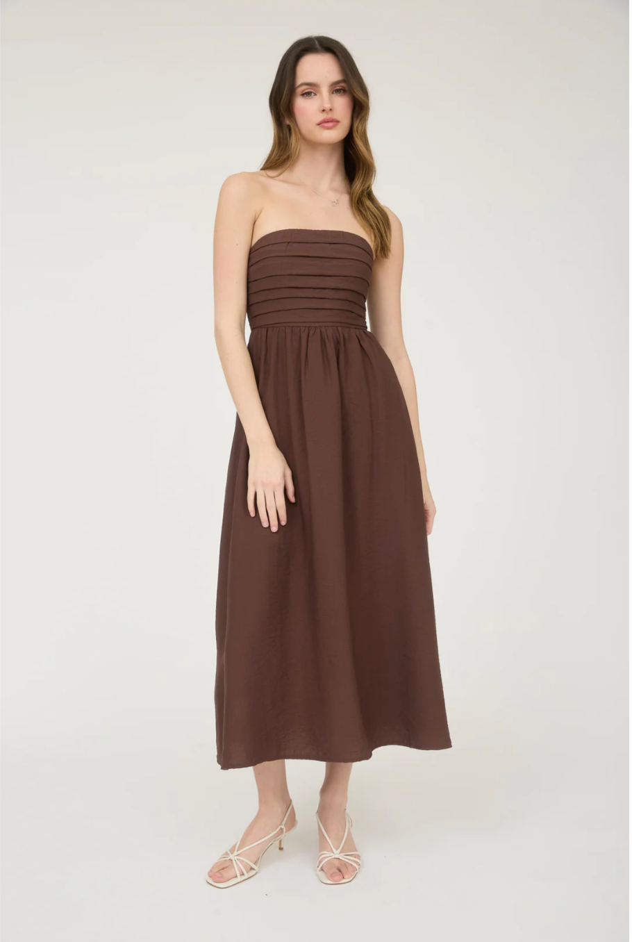 VESTIDO ELKE CAFE