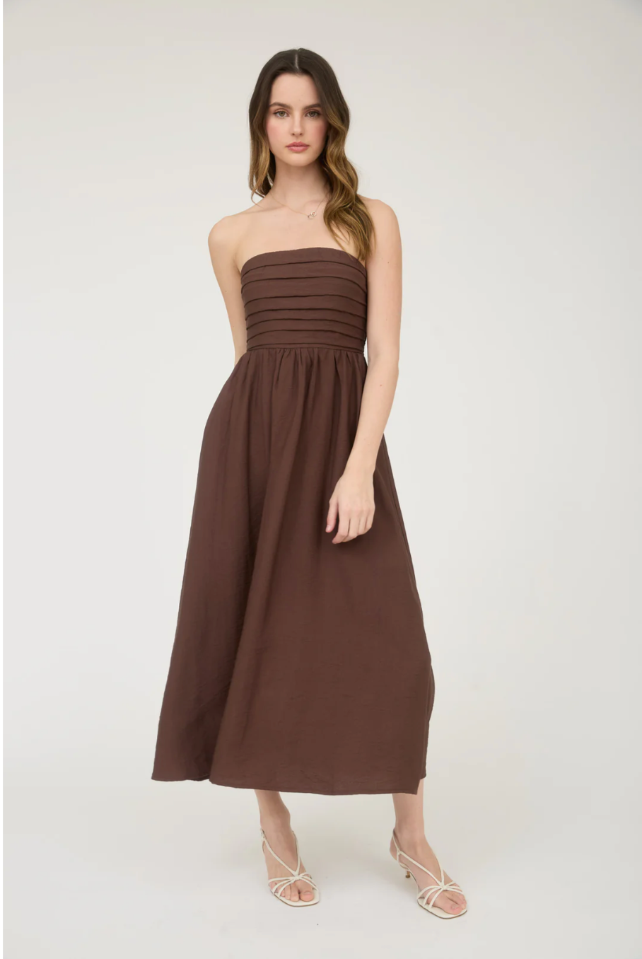 VESTIDO ELKE CAFE