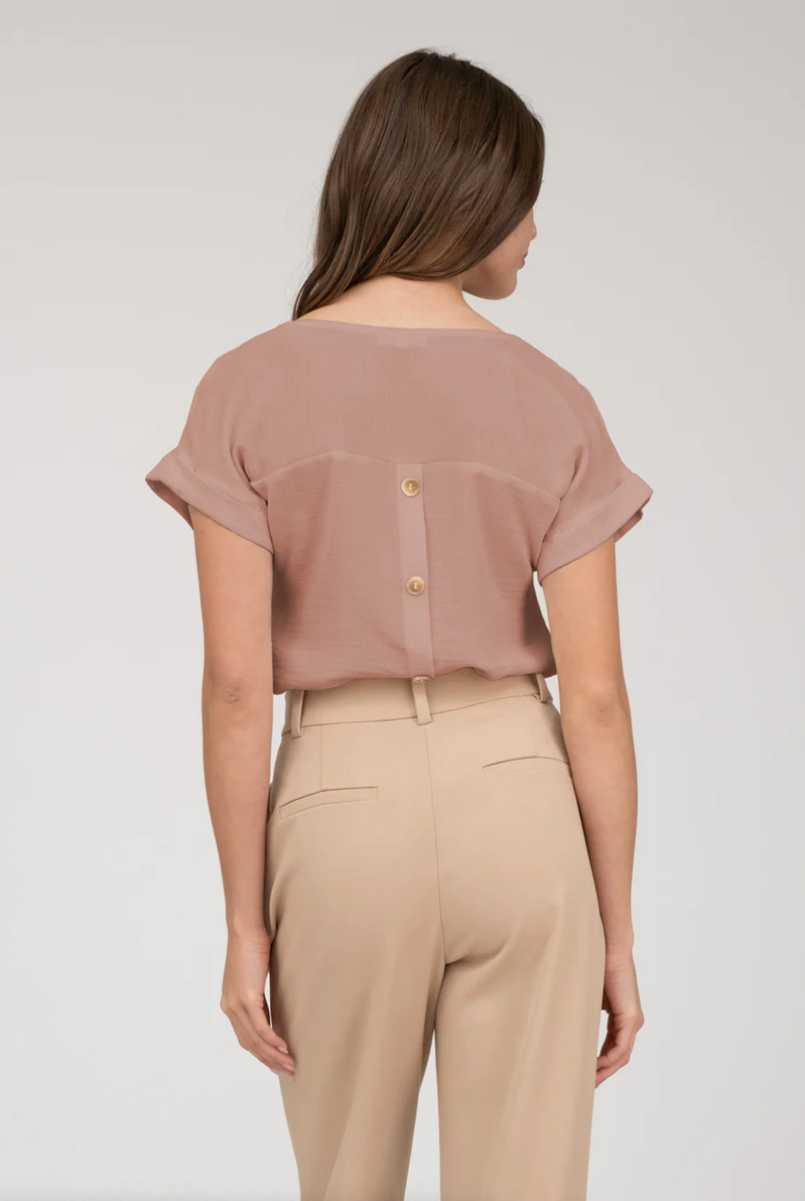 BLUSA ELLIA MOCHA