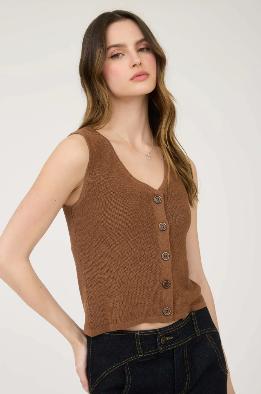 BLUSA GINEVRA CAFE