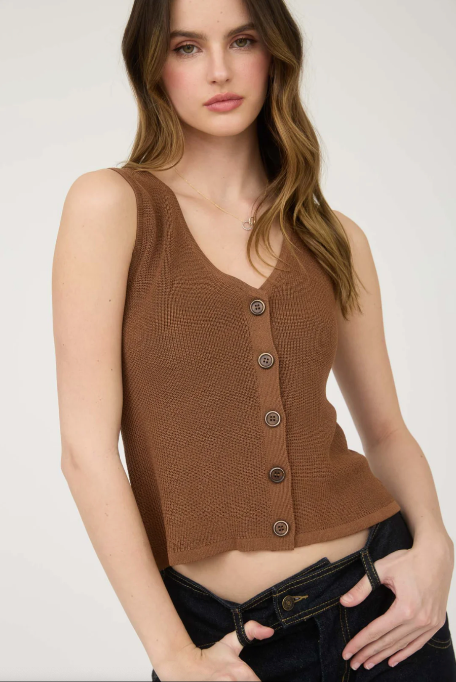 BLUSA GINEVRA CAFE