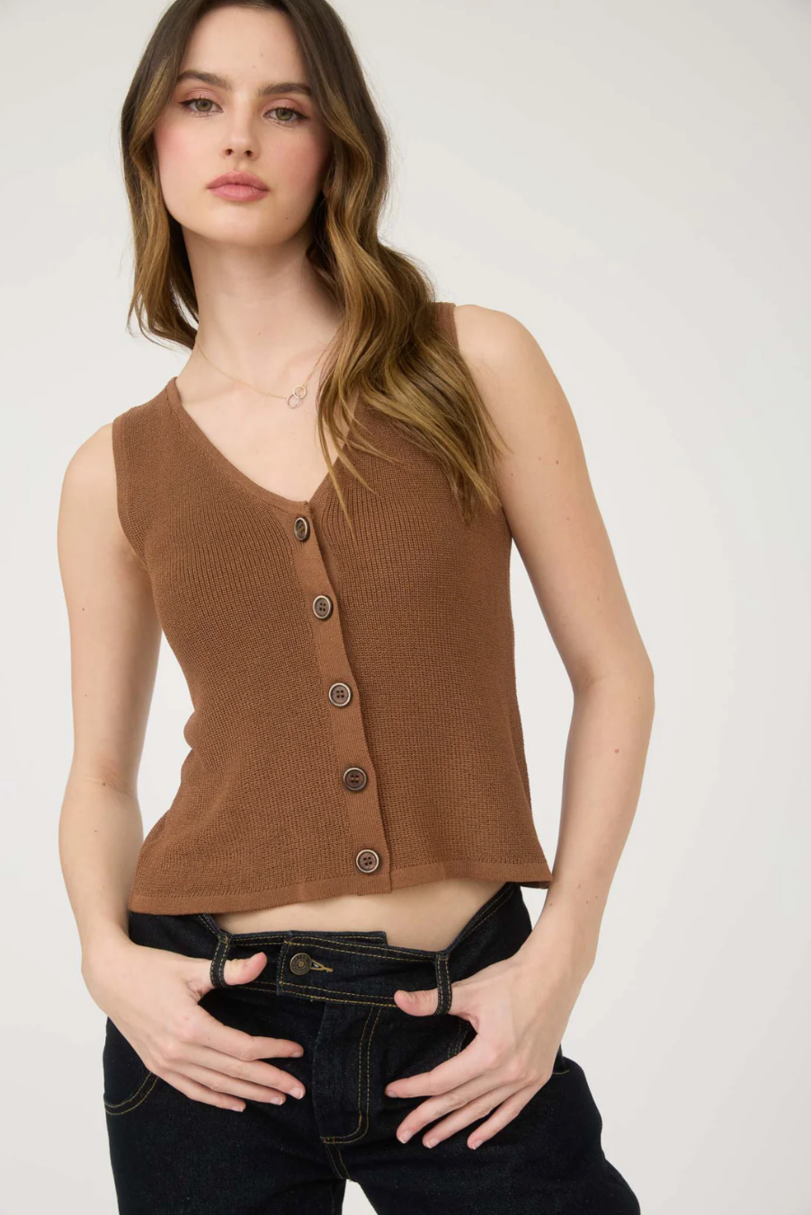 BLUSA GINEVRA CAFE