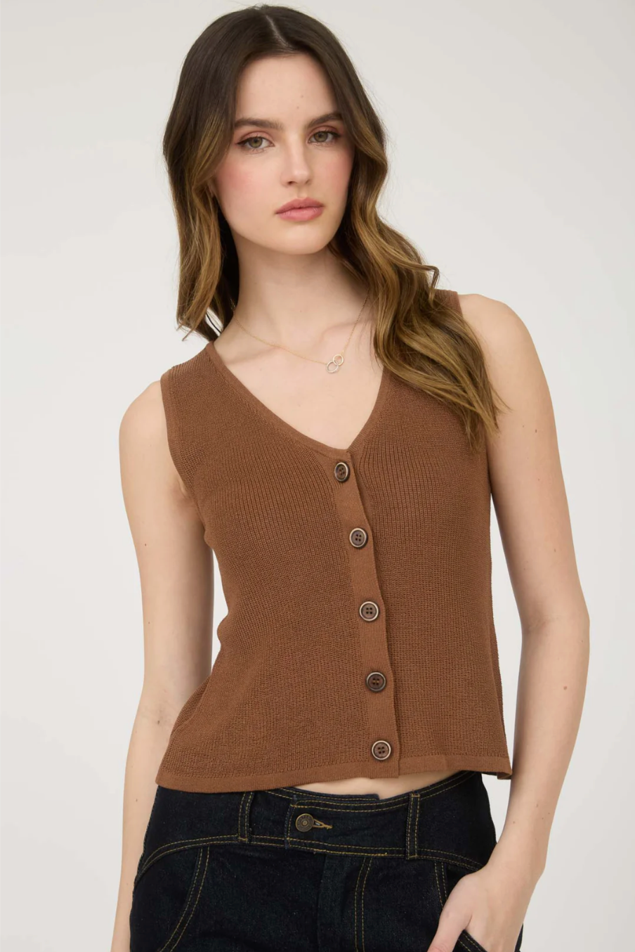 BLUSA GINEVRA CAFE