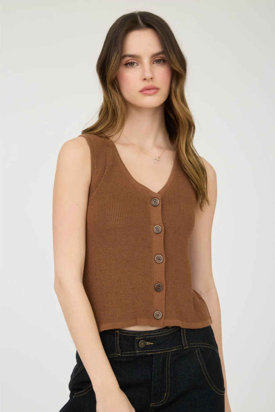 BLUSA GINEVRA CAFE