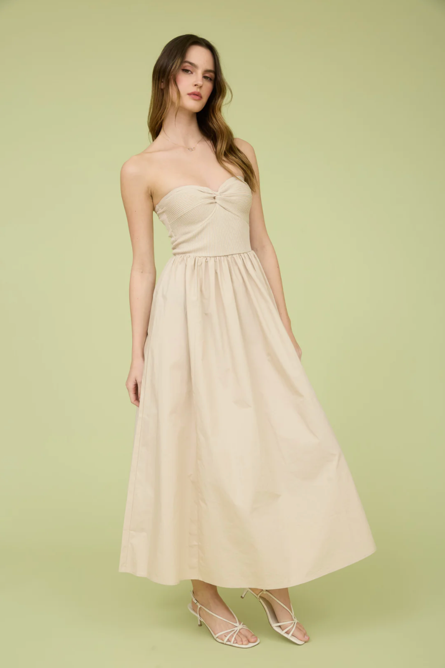 VESTIDO ALICE BIEGE
