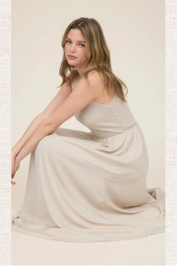 VESTIDO MAEVE BEIGE