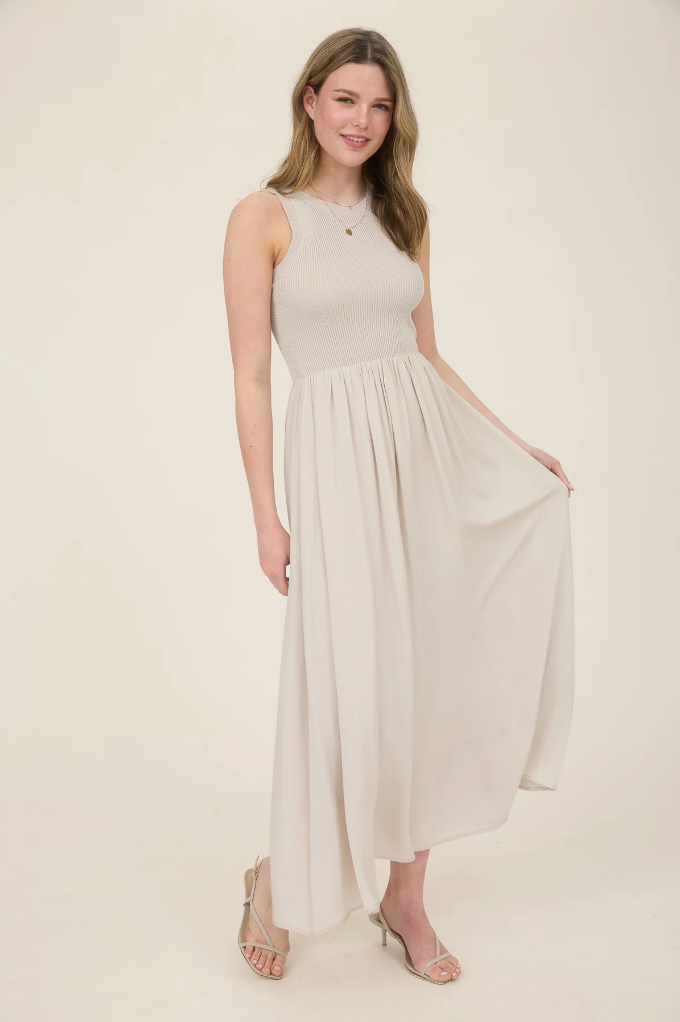 VESTIDO MAEVE BEIGE