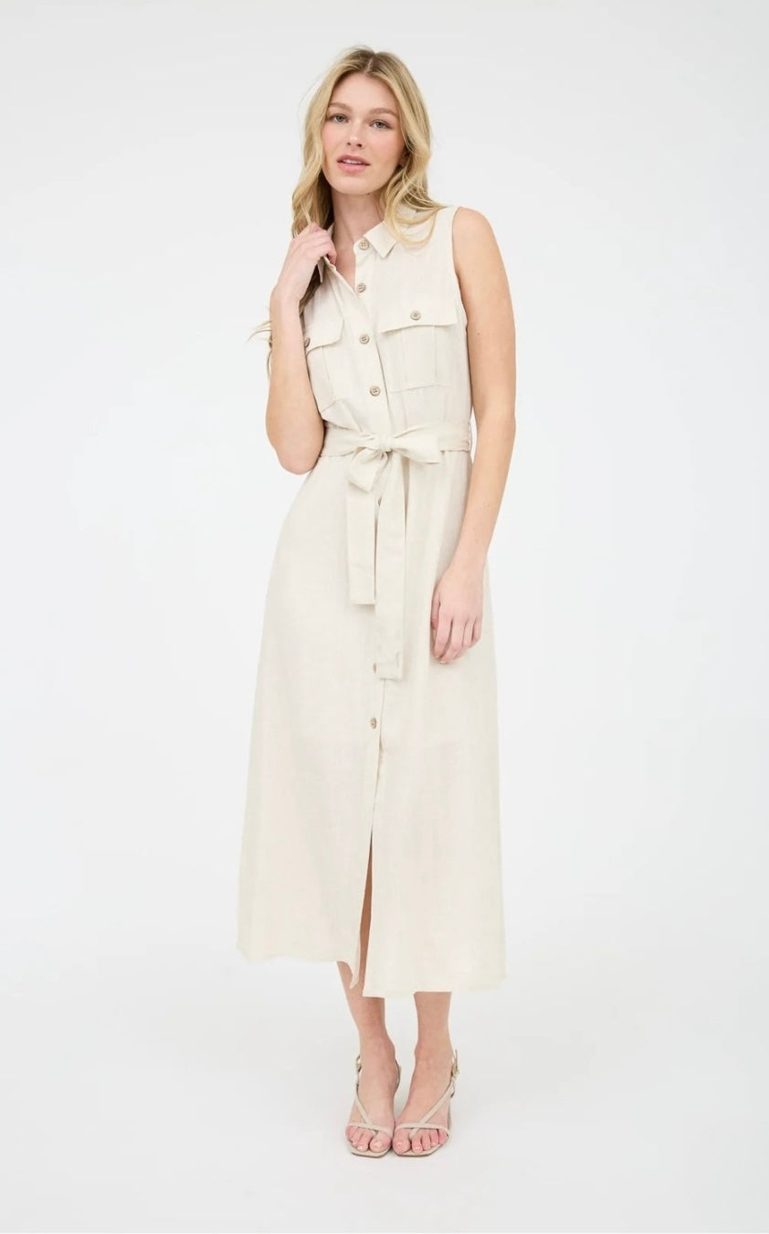 VESTIDO BASIA BEIGE