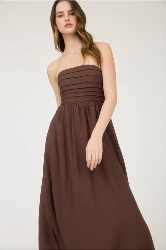 VESTIDO ELKE CAFE