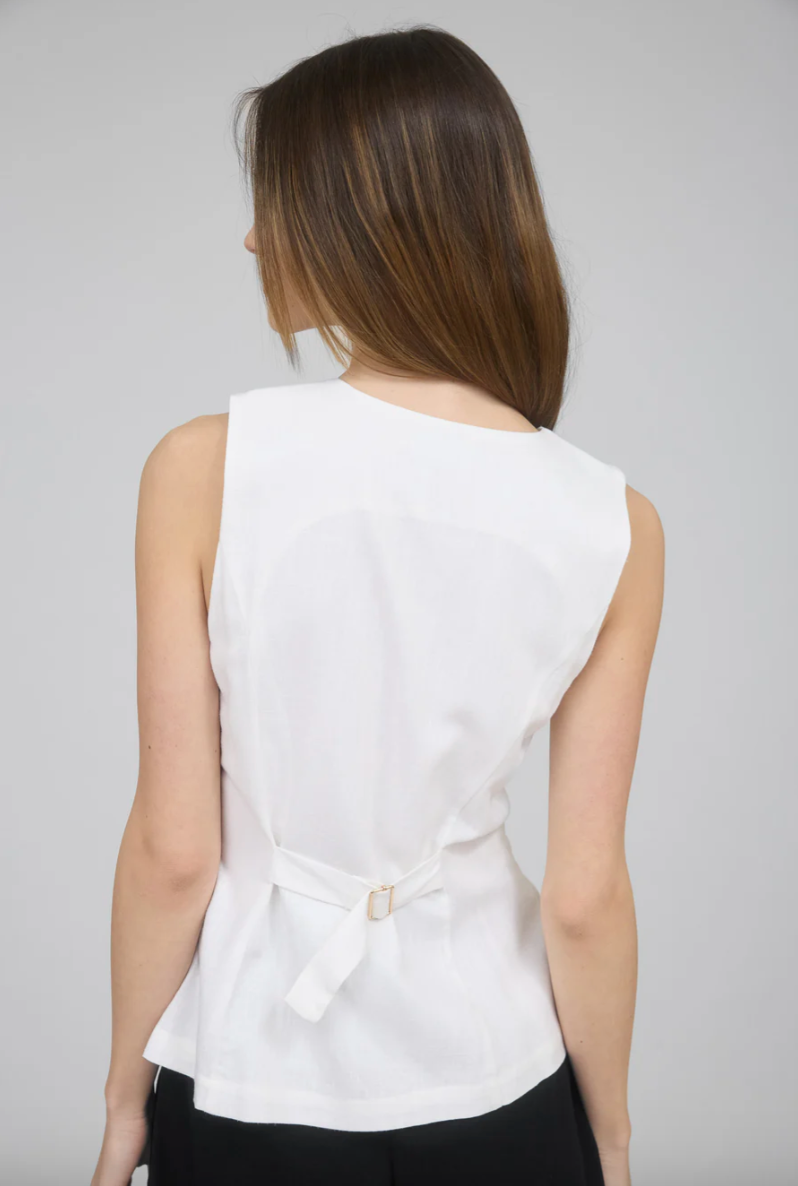CHALECO LUZ BLANCO