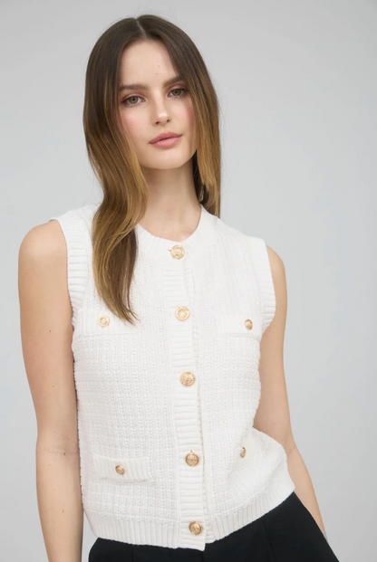 CHALECO NANA BLANCA