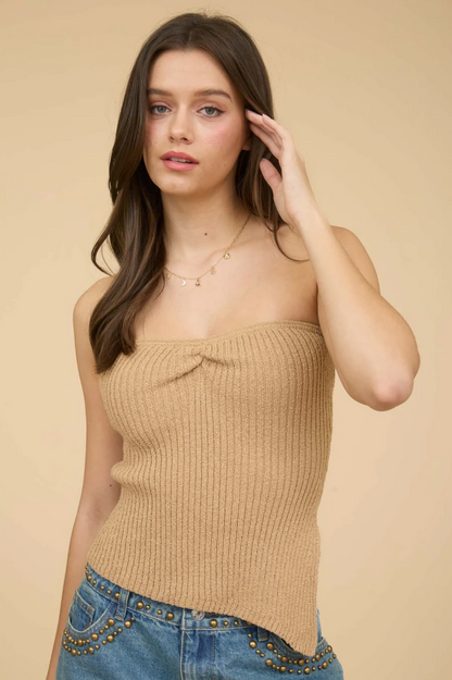 BLUSA REMI CAMEL
