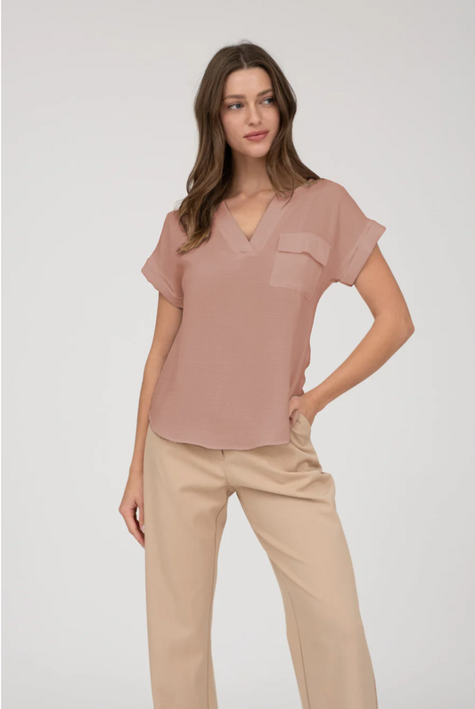 BLUSA ELLIA MOCHA