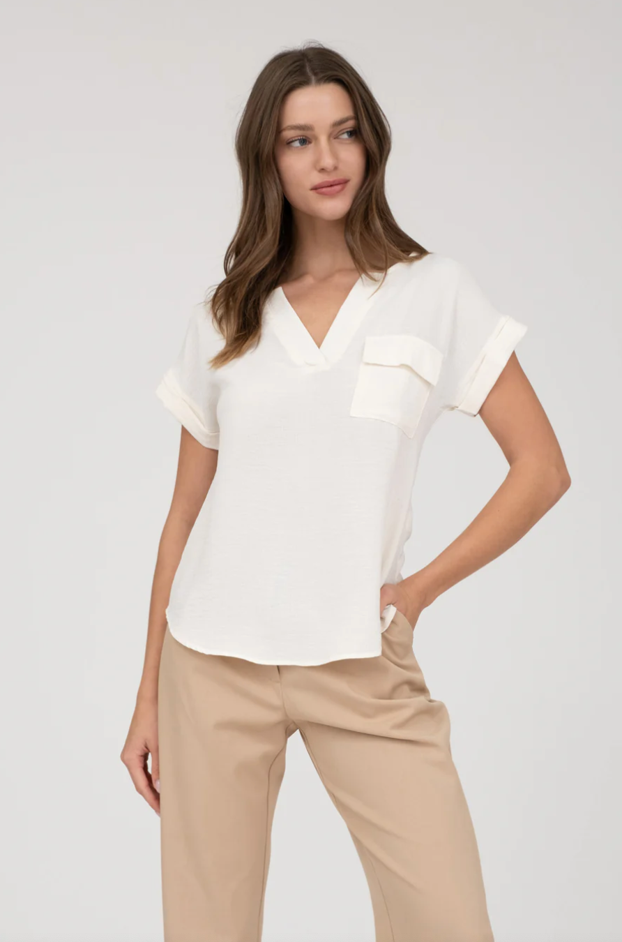BLUSA ELLIA BLANCA