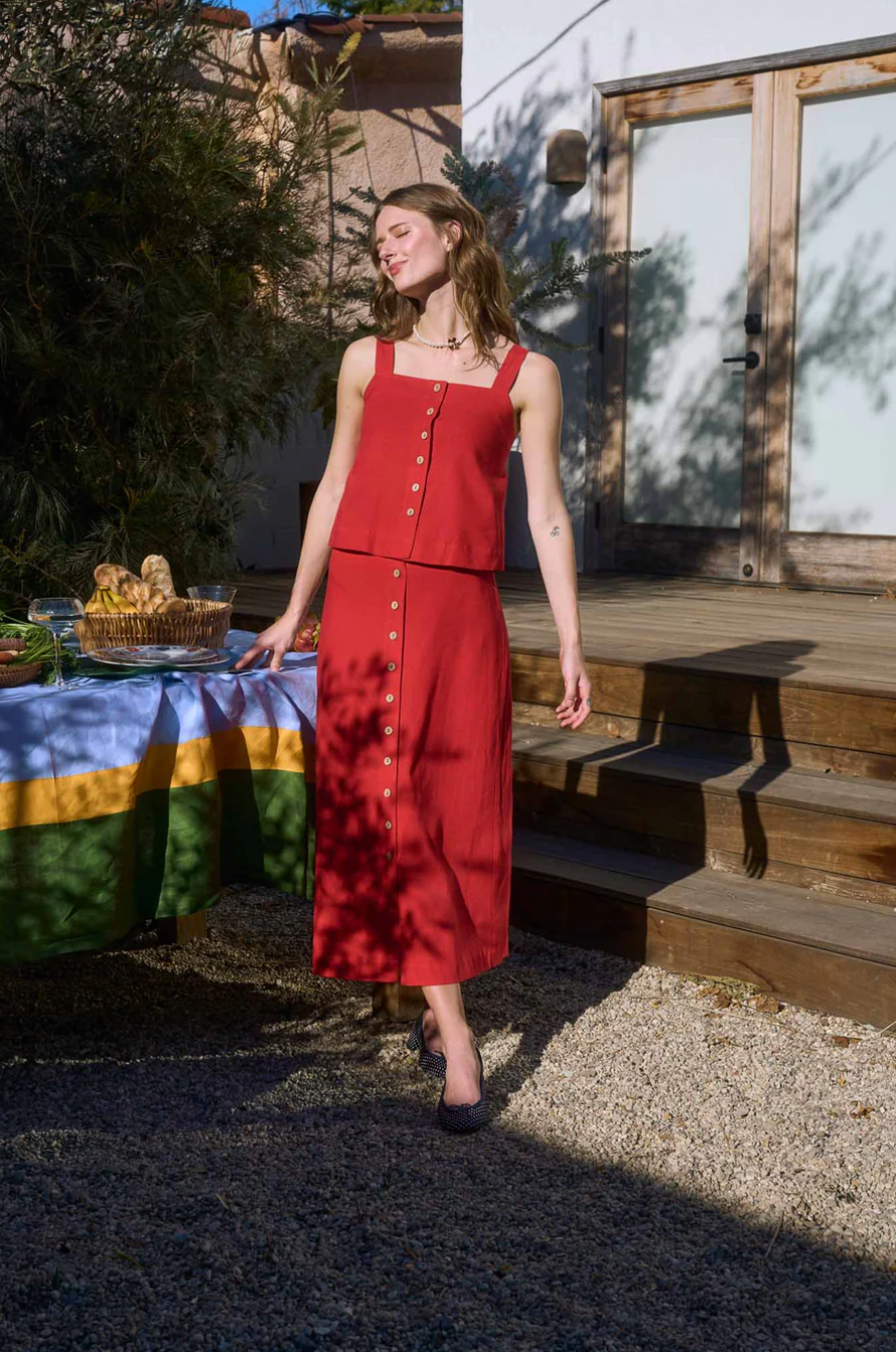 BLUSA ARA ROJA