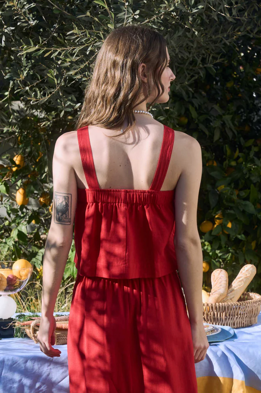 BLUSA ARA ROJA