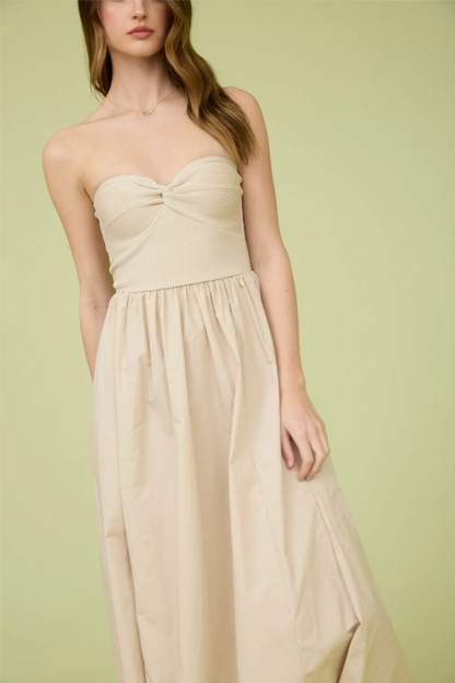 VESTIDO ALICE BIEGE