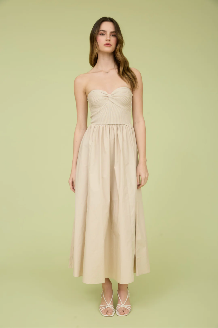 VESTIDO ALICE BIEGE