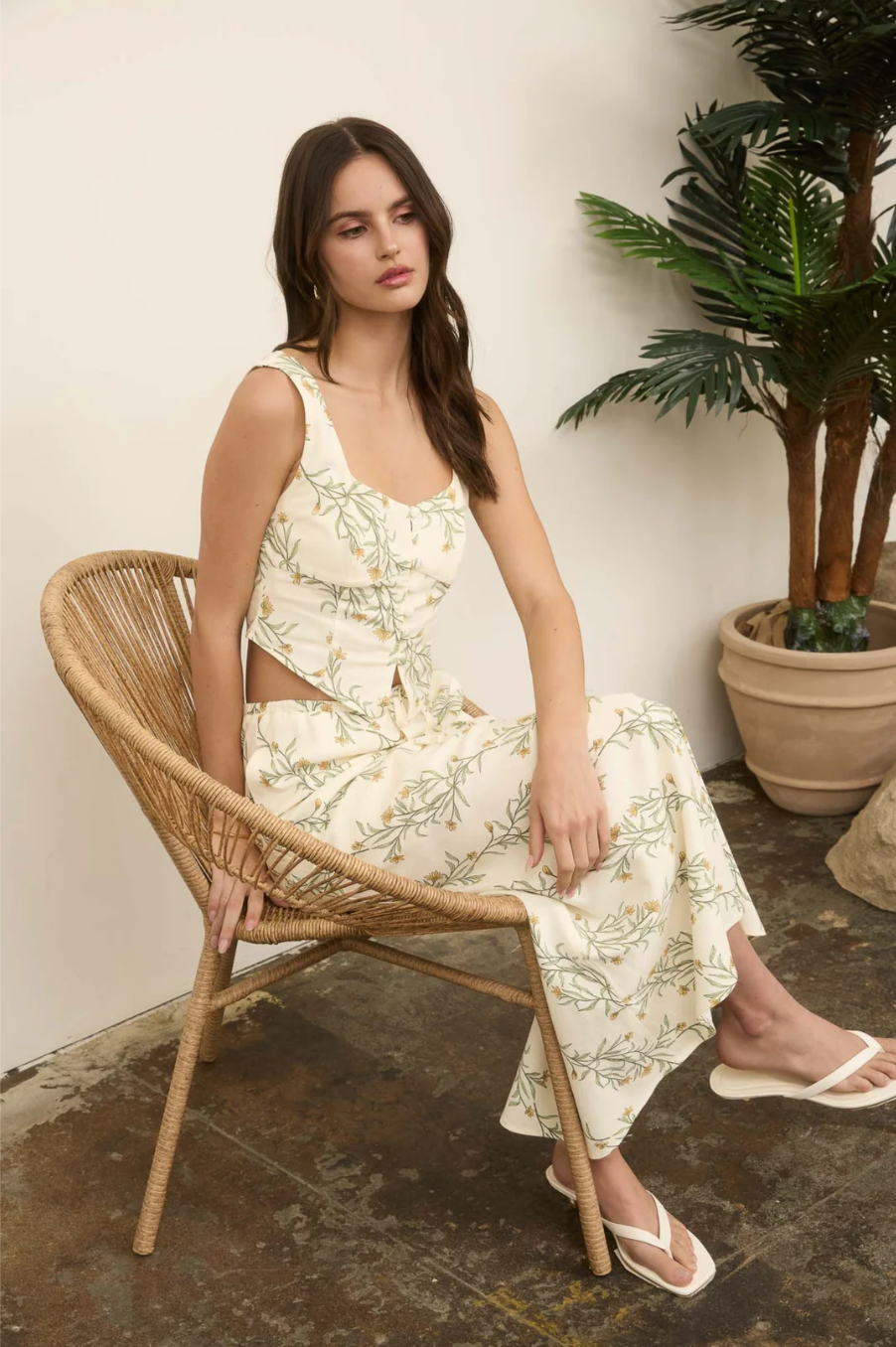 FALDA CARO BEIGE