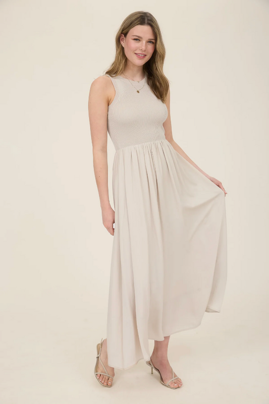 VESTIDO MAEVE BEIGE