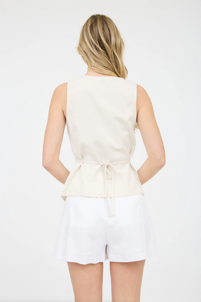BLUSA LEONI BEIGE